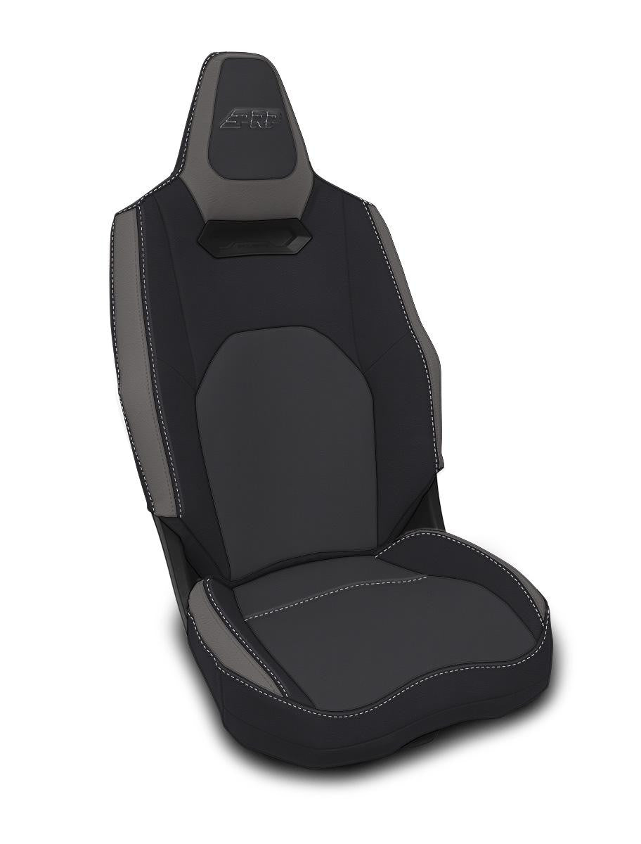 Front Seat Covers for 2025+ Polaris RZR PRO XP PRO R PRO S Pair Black and Gray PRP Seats