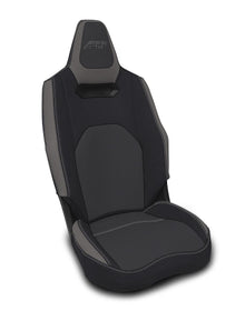 Front Seat Covers for 2025+ Polaris RZR PRO XP PRO R PRO S Pair Black and Gray PRP Seats