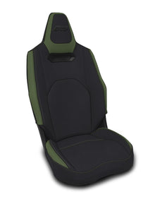 Front Seat Covers for 2025+ Polaris RZR PRO XP PRO R PRO S Pair Black and Olive PRP Seats
