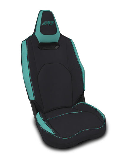 Front Seat Covers for 2025+ Polaris RZR PRO XP PRO R PRO S Pair Black and Teal PRP Seats