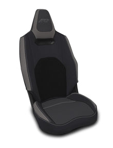 Front Seat Covers for 2025+ Polaris RZR PRO XP PRO R PRO S with Cooled Seats Pair Black and Gray PRP Seats