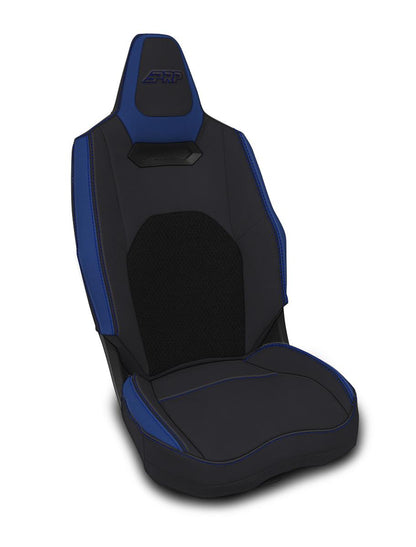 Front Seat Covers for 2025+ Polaris RZR PRO XP PRO R PRO S with Cooled Seats Pair Black and Blue PRP Seats