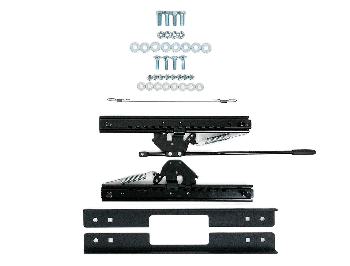 Universal Slider with Angle Mount Kit Black PRP Seats
