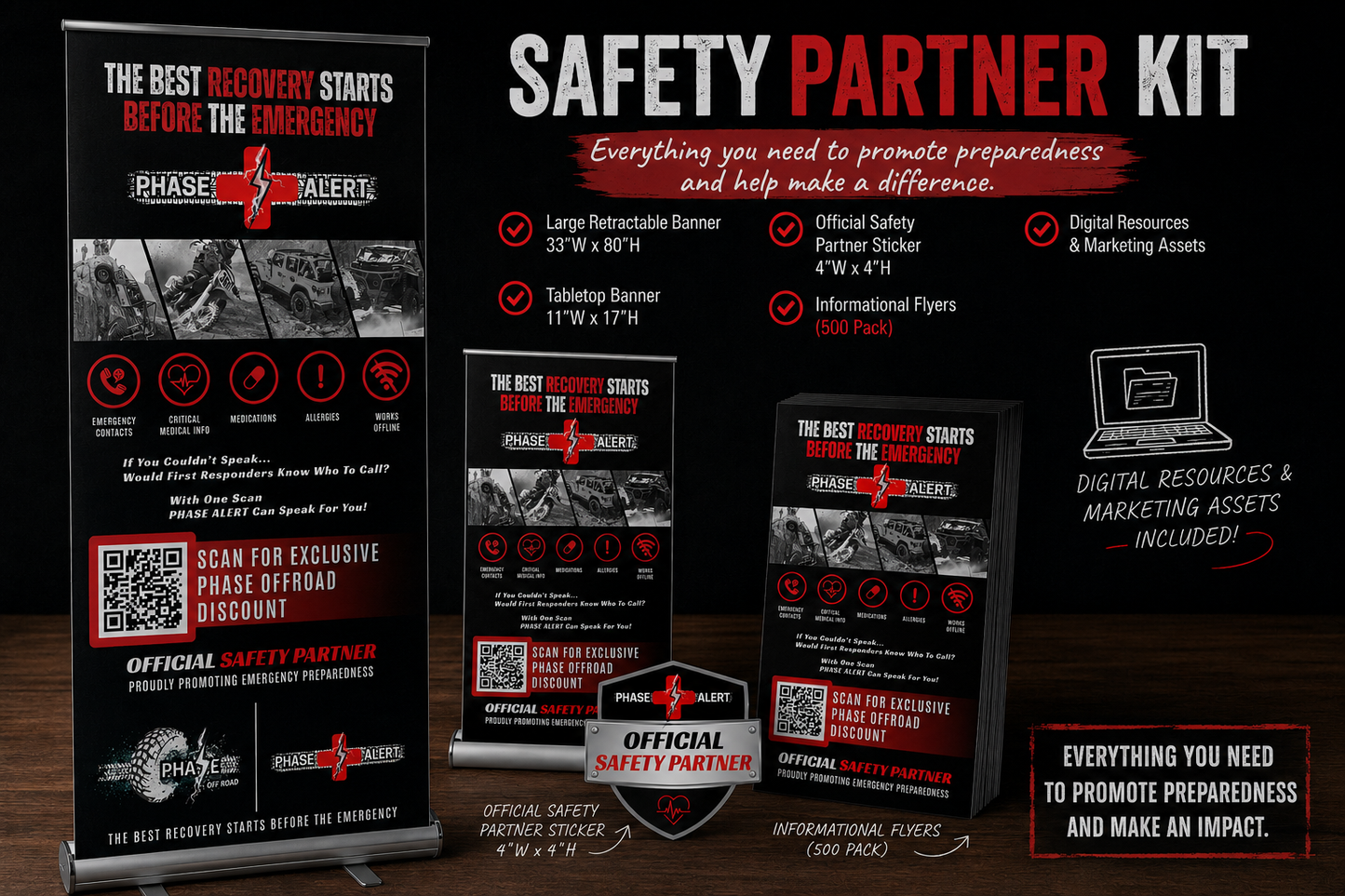 Phase Alert Safety Partner Kit