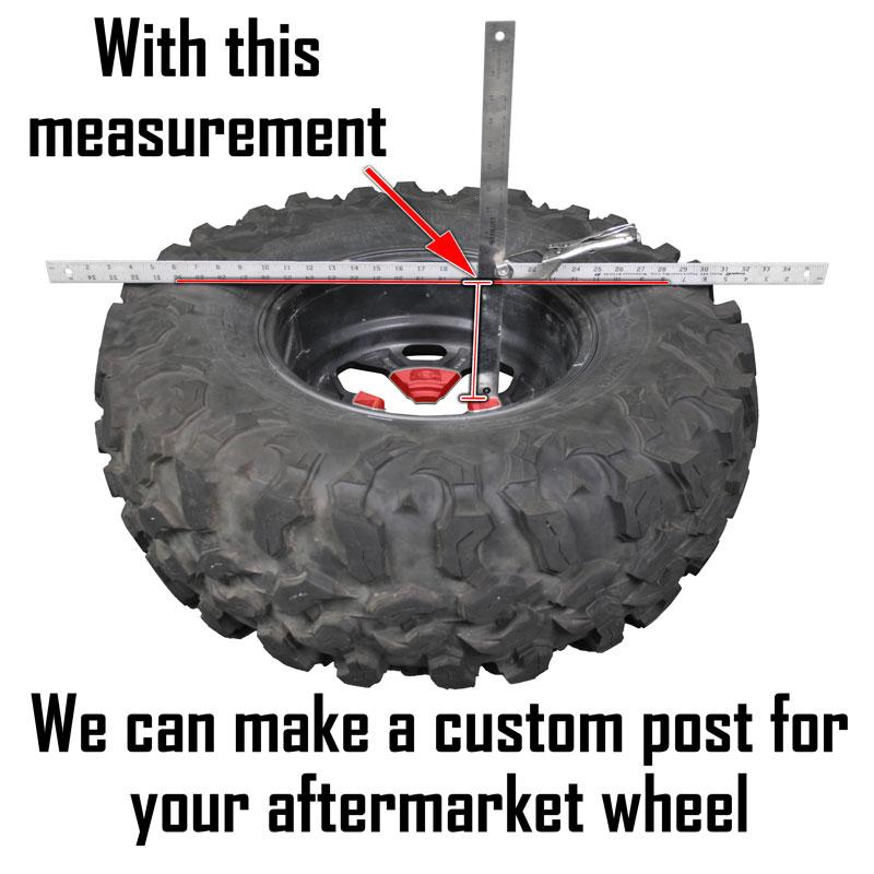 Polaris RZR XP Turbo S Above the Roof Spare Tire Mount - Factory UTV