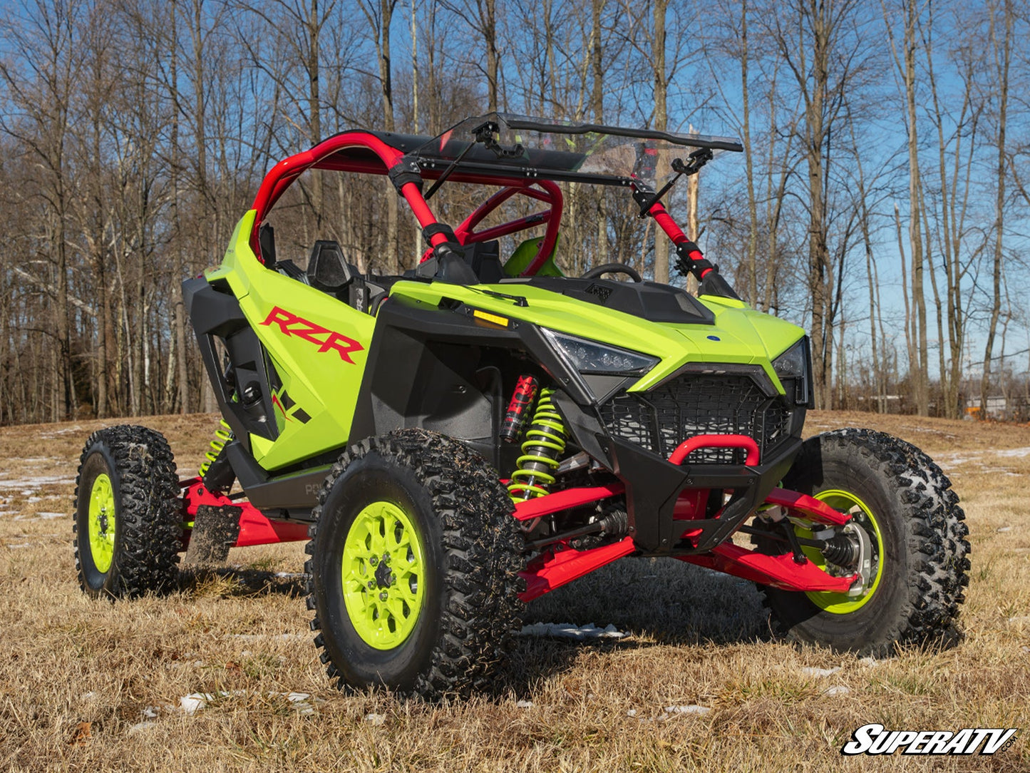 POLARIS RZR PRO R SCRATCH-RESISTANT FLIP WINDSHIELD