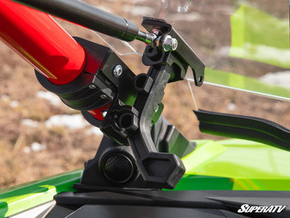 POLARIS RZR PRO R SCRATCH-RESISTANT FLIP WINDSHIELD