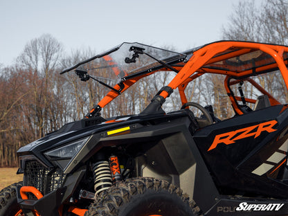 POLARIS RZR PRO R SCRATCH-RESISTANT FLIP WINDSHIELD