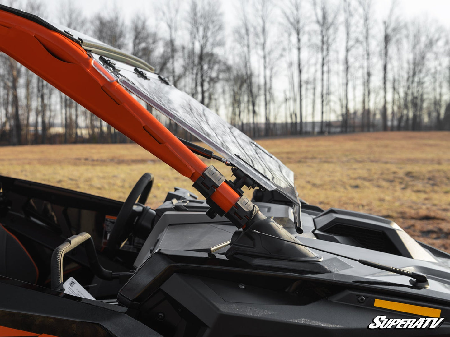 POLARIS RZR PRO R SCRATCH-RESISTANT FLIP WINDSHIELD