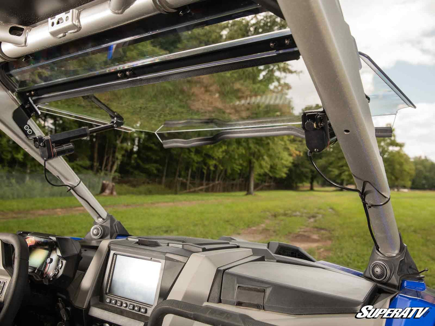 POLARIS RZR PRO R MAXDRIVE POWER FLIP WINDSHIELD