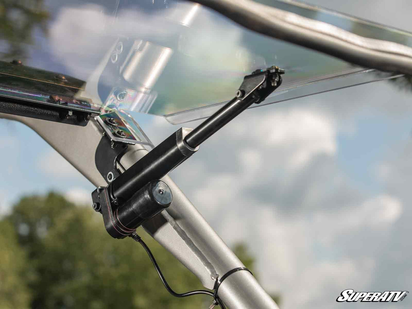 POLARIS RZR PRO R MAXDRIVE POWER FLIP WINDSHIELD