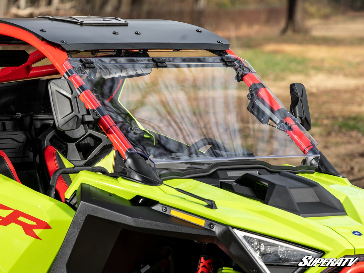 POLARIS RZR PRO R MAXDRIVE POWER FLIP WINDSHIELD