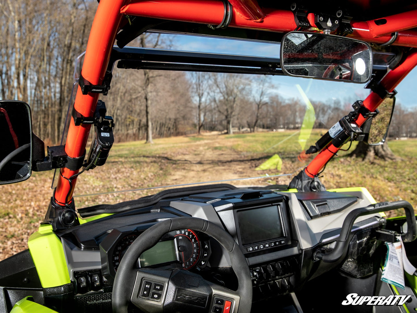 POLARIS RZR PRO R MAXDRIVE POWER FLIP WINDSHIELD