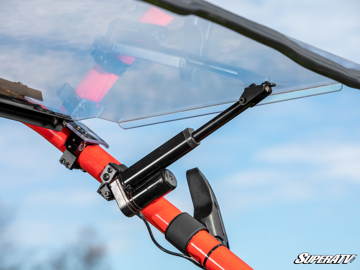 POLARIS RZR PRO R MAXDRIVE POWER FLIP WINDSHIELD