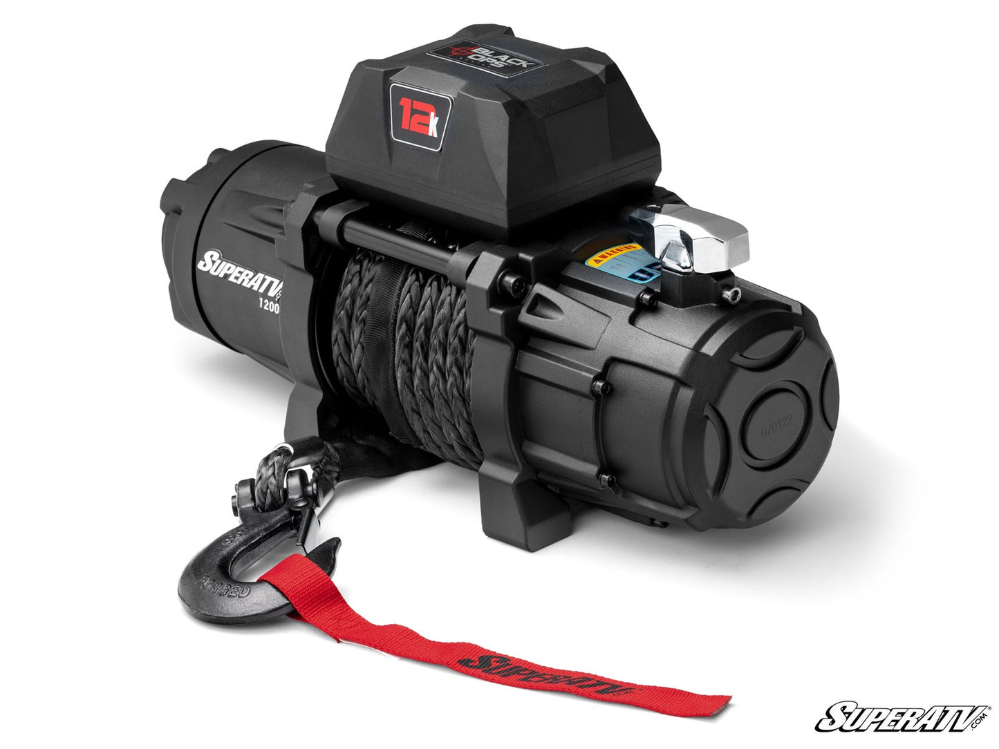 12,000 LB. WINCH (WITH WIRELESS REMOTE & SYNTHETIC ROPE)