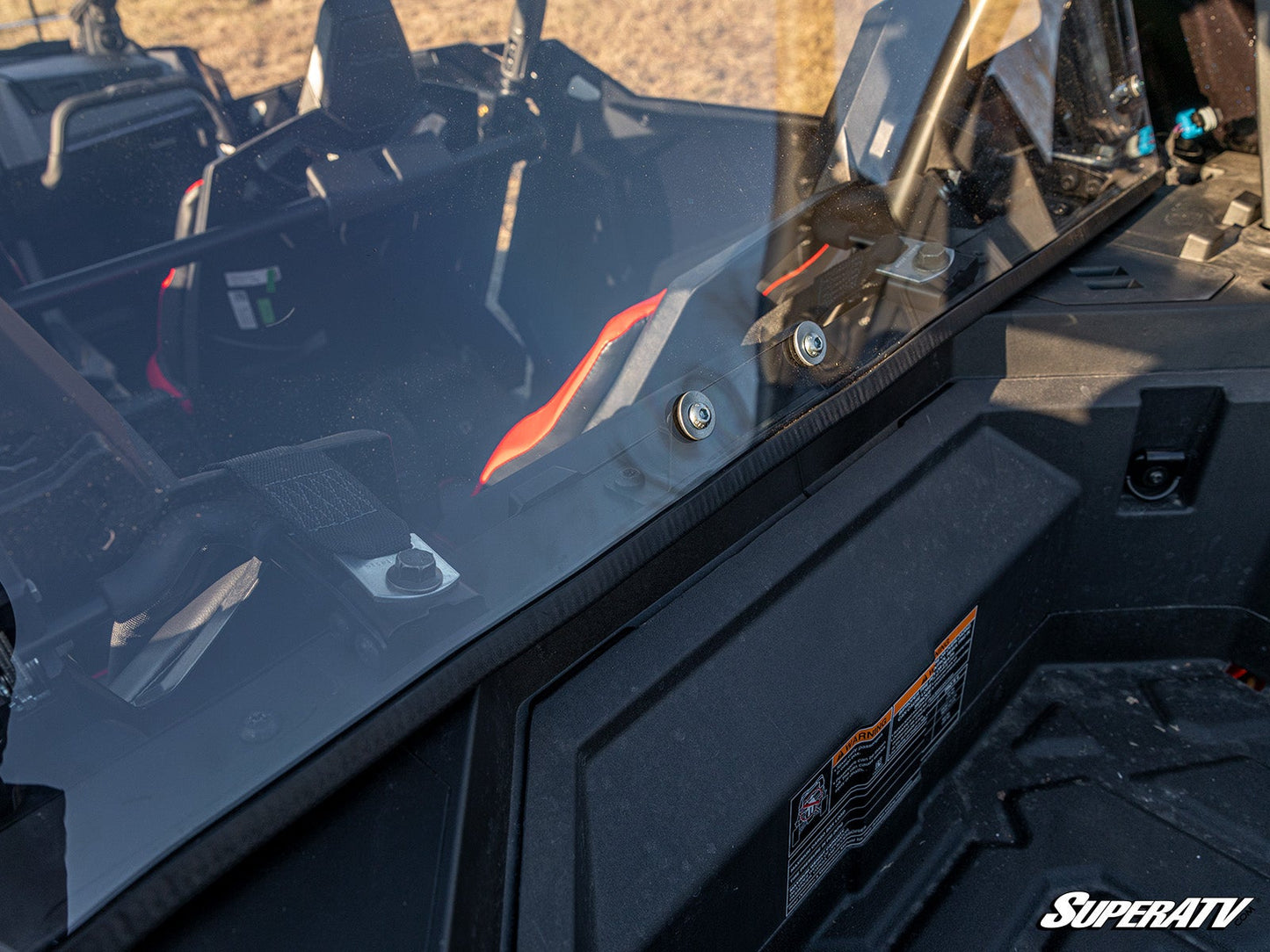 POLARIS RZR PRO R REAR WINDSHIELD