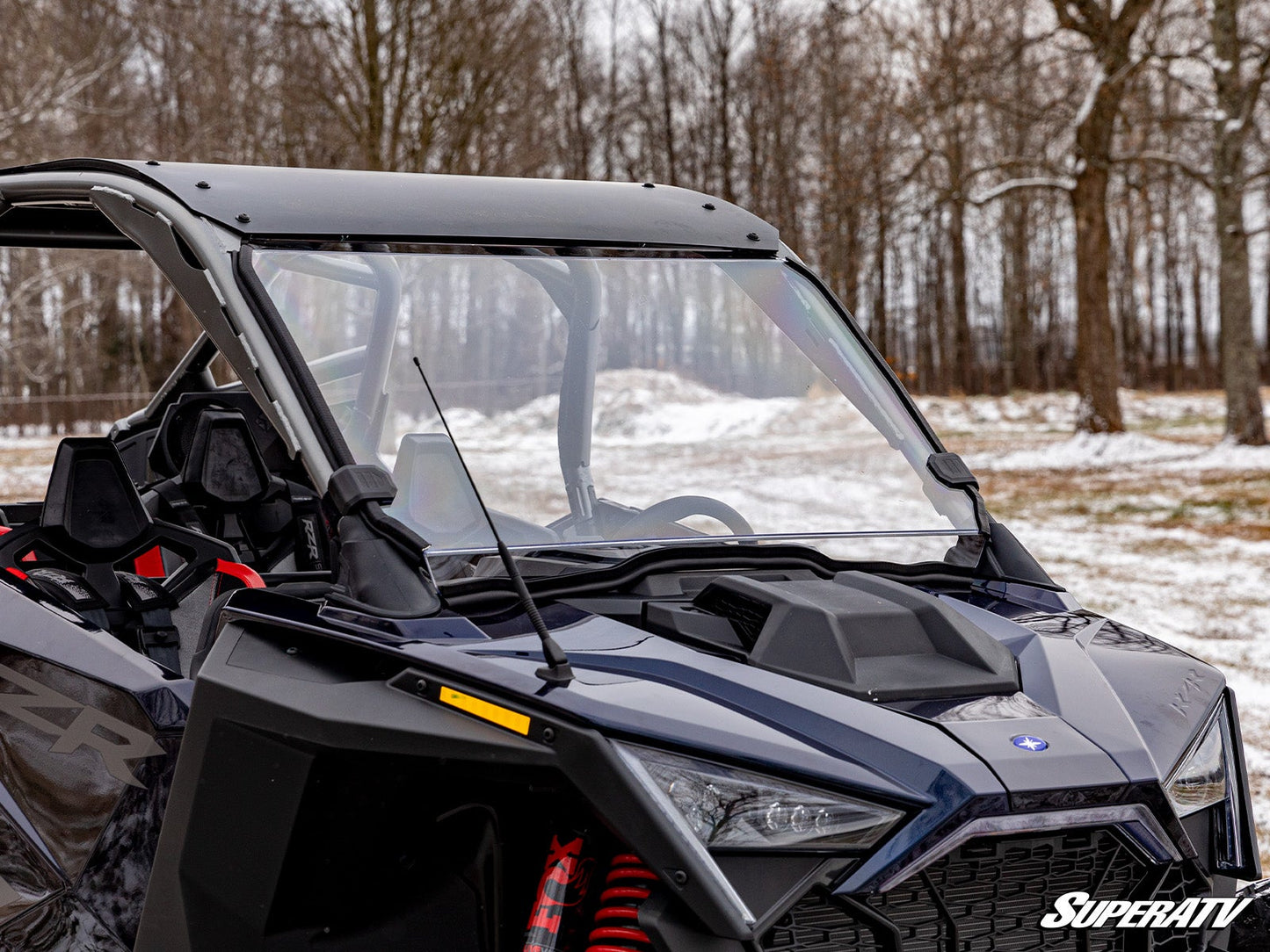 POLARIS RZR PRO R SCRATCH-RESISTANT FULL WINDSHIELD