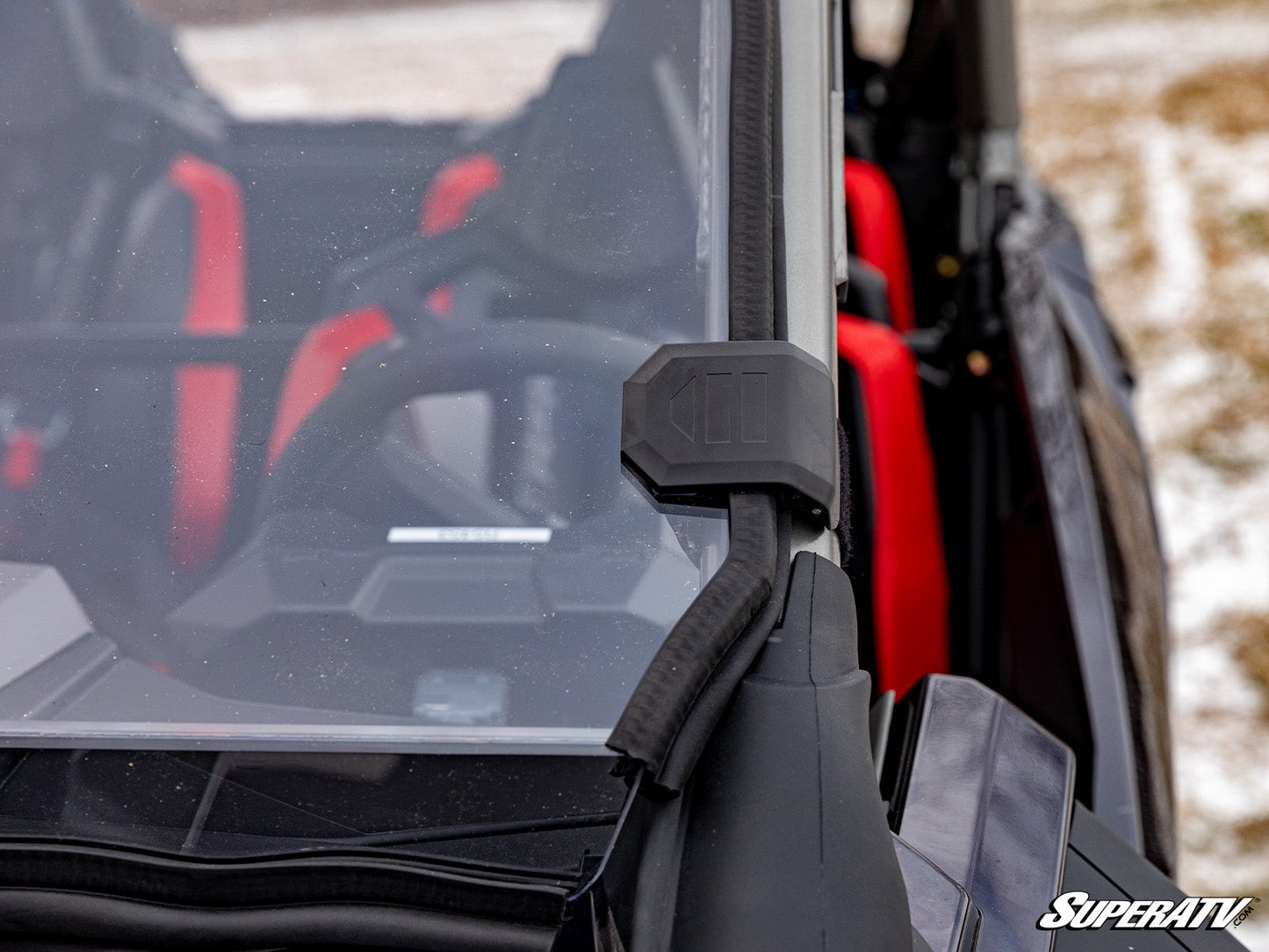 POLARIS RZR PRO R SCRATCH-RESISTANT FULL WINDSHIELD