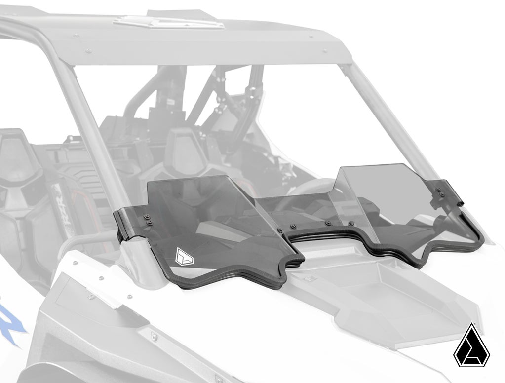 ASSAULT INDUSTRIES POLARIS RZR PRO R HALF WINDSHIELD