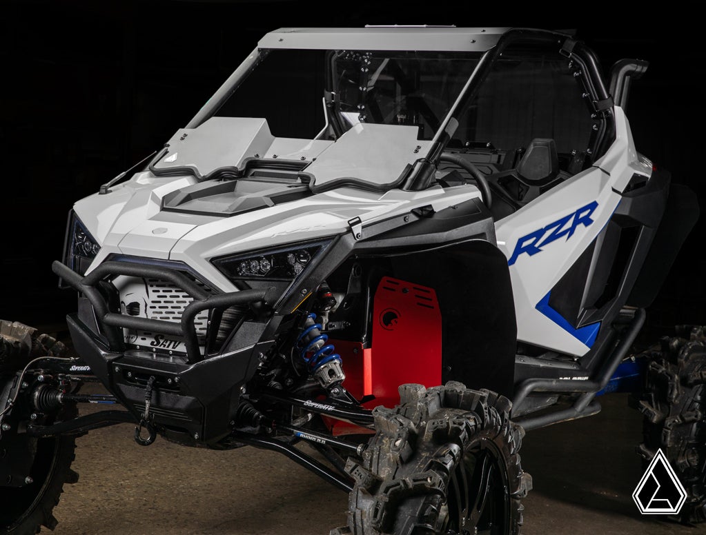 ASSAULT INDUSTRIES POLARIS RZR PRO R HALF WINDSHIELD