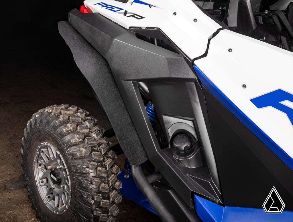 ASSAULT INDUSTRIES LOW-PROFILE FENDER FLARES FOR POLARIS RZR PRO R