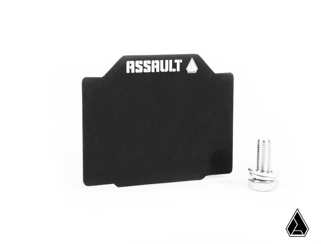 ASSAULT INDUSTRIES 4" X 3" UTV REGISTRATION PLATE (UNIVERSAL)