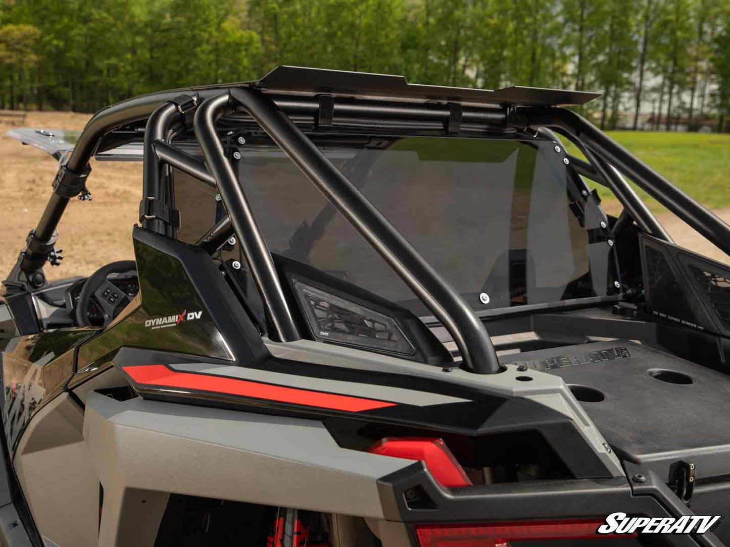 Polaris RZR Turbo R Rear Windshield