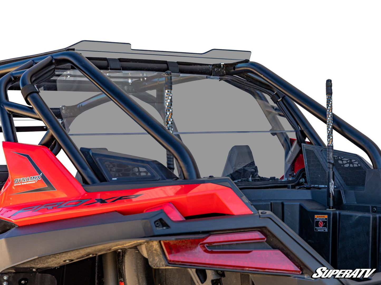 Polaris RZR Turbo R Rear Windshield