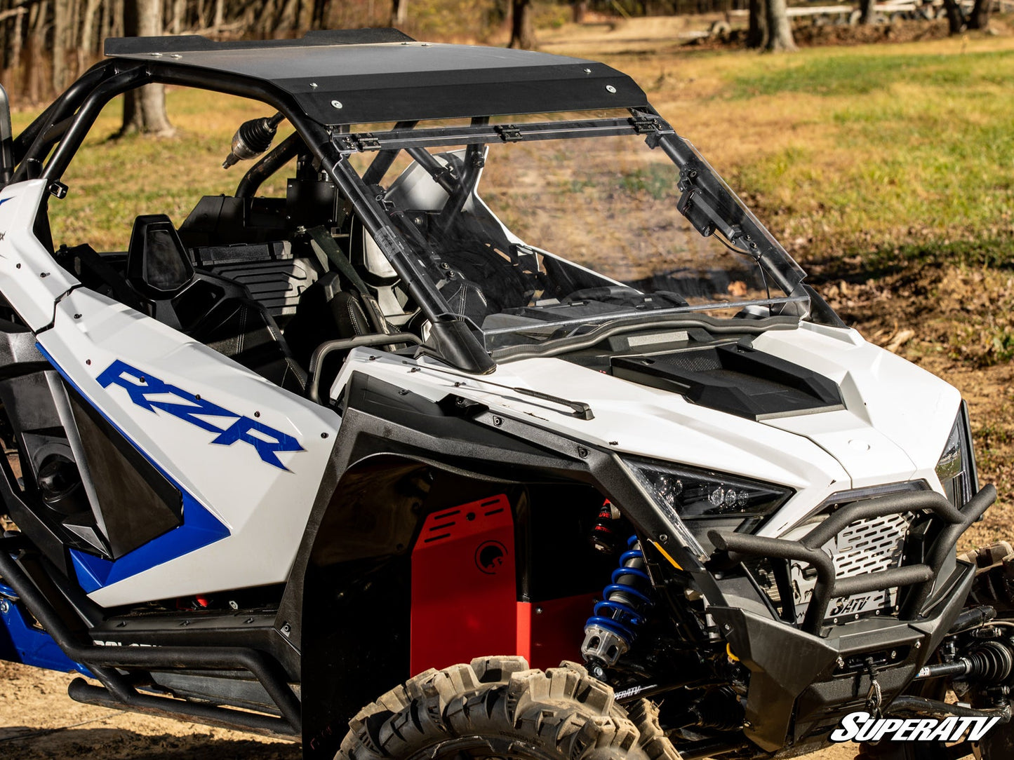 Polaris RZR Turbo R MaxDrive Power Flip Windshield