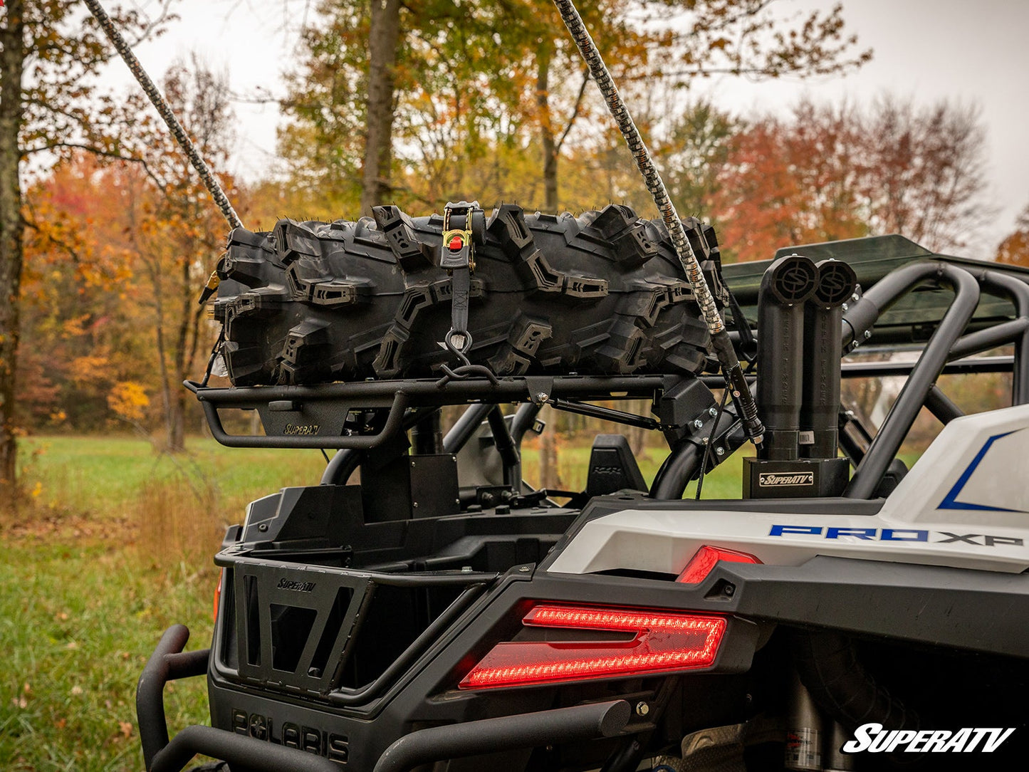 Polaris RZR Turbo R 4 Cargo Rack Alpha