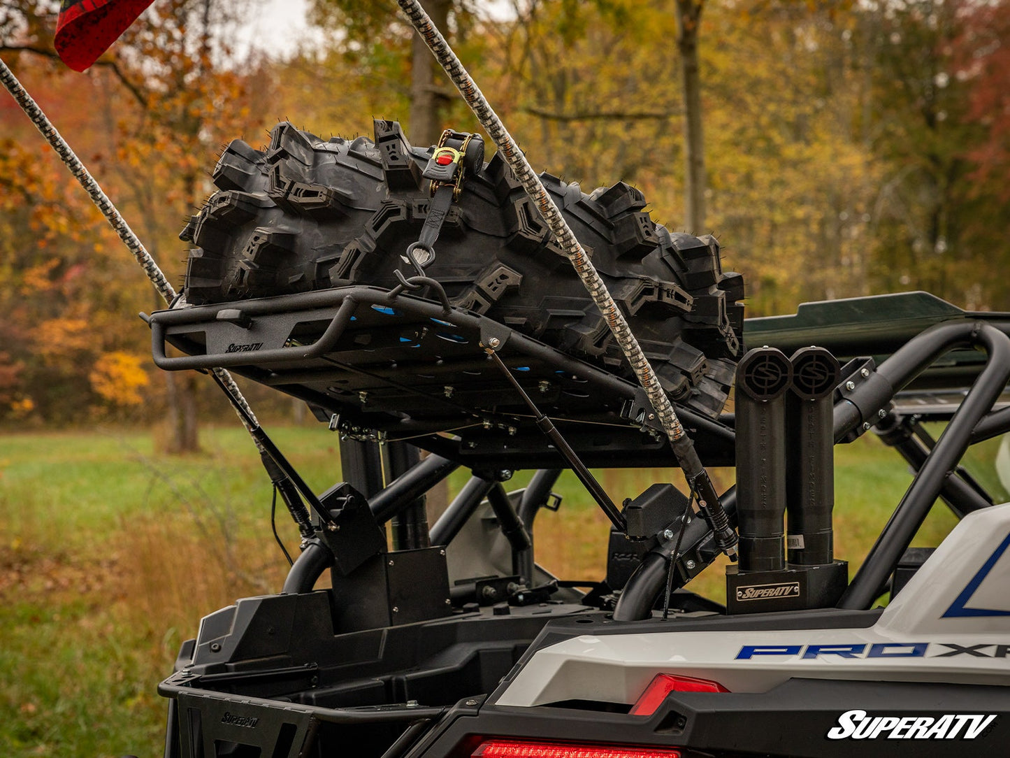 Polaris RZR Turbo R 4 Cargo Rack Alpha