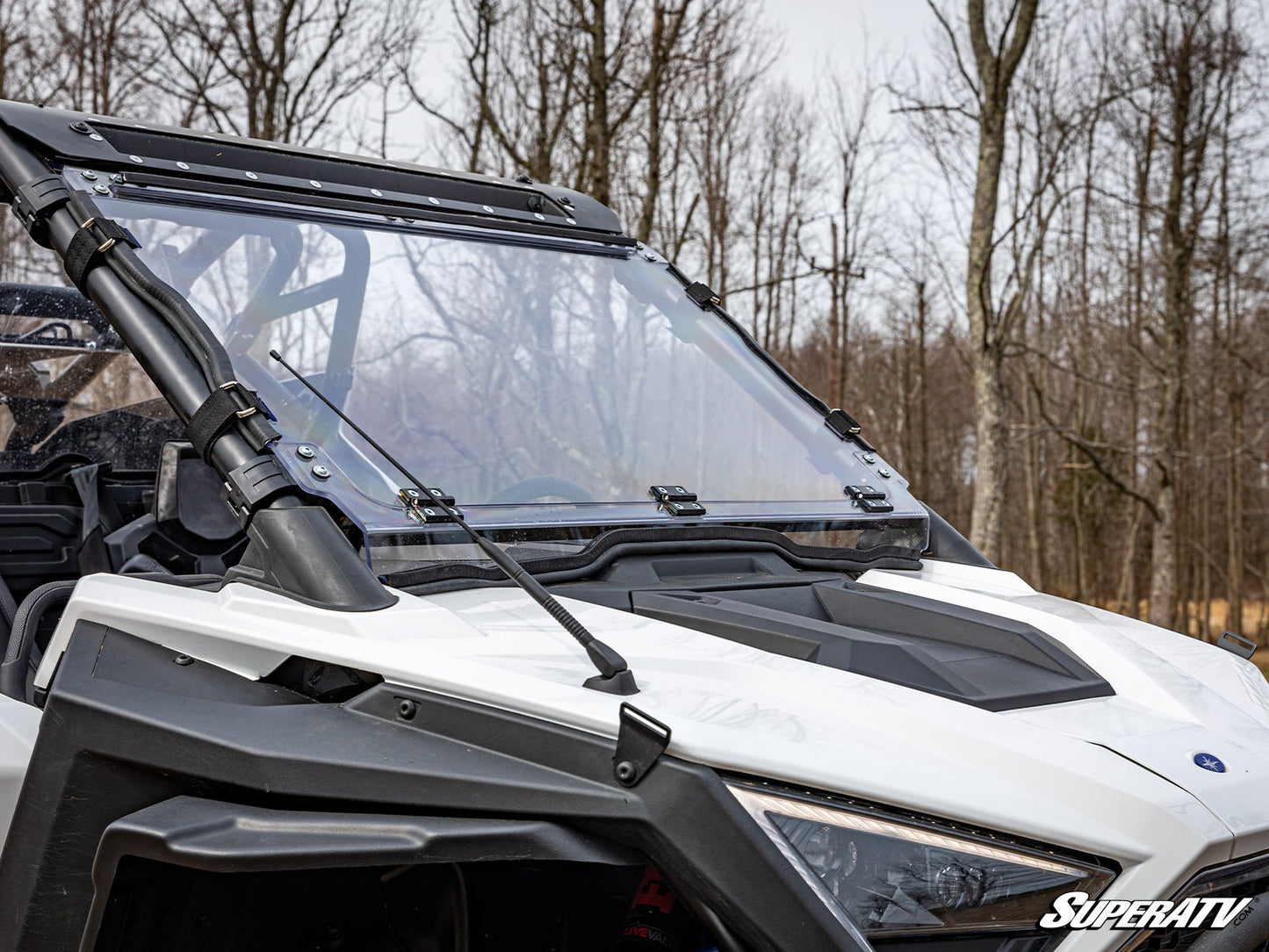 Polaris RZR PRO XP Scratch Resistant Flip Down Windshield