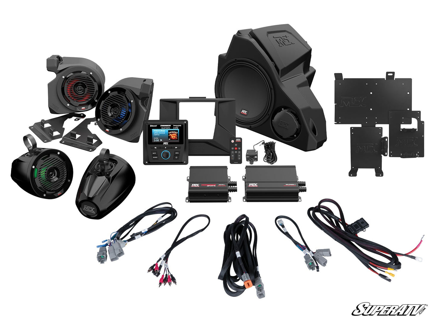 MTX Polaris RZR THUNDER Sound System