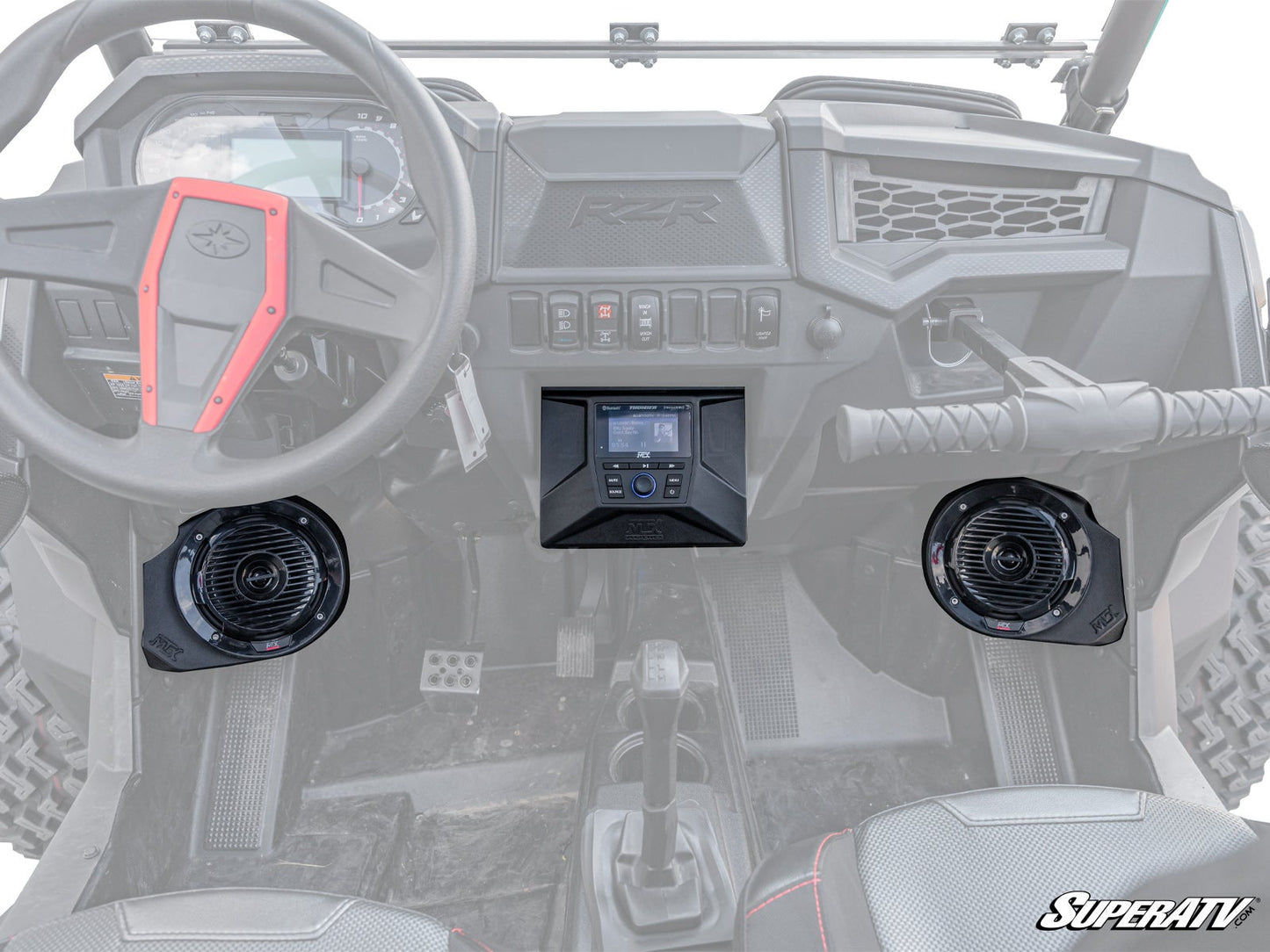 MTX Polaris RZR THUNDER Sound System