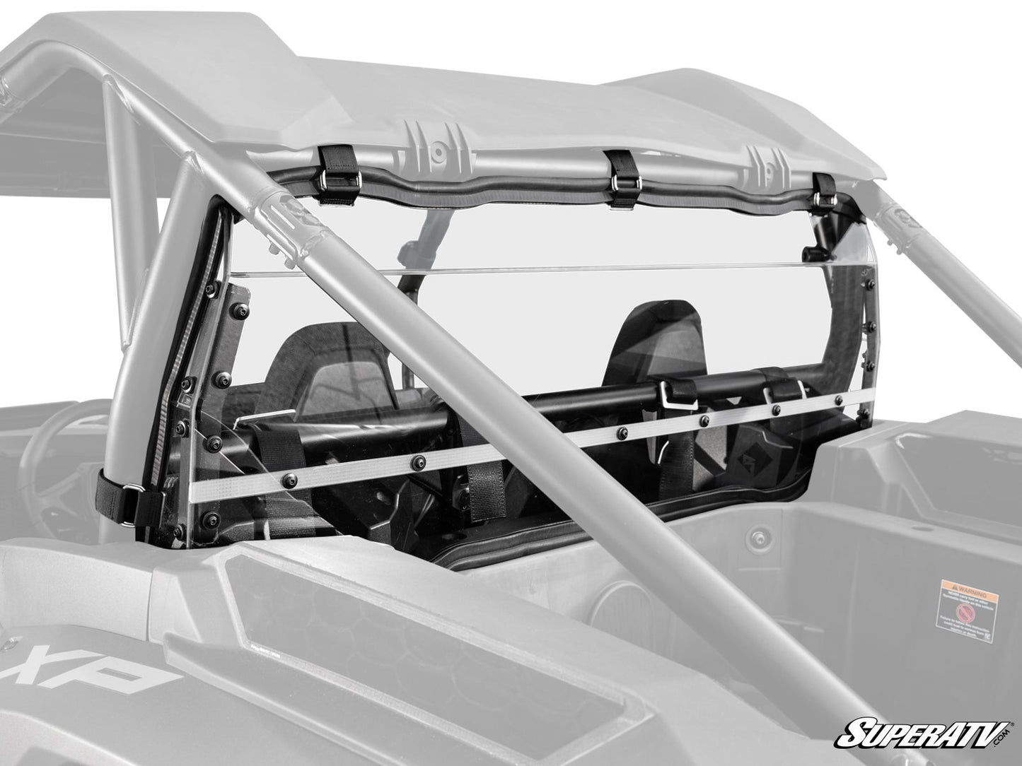 Polaris RZR XP Rear Windshield