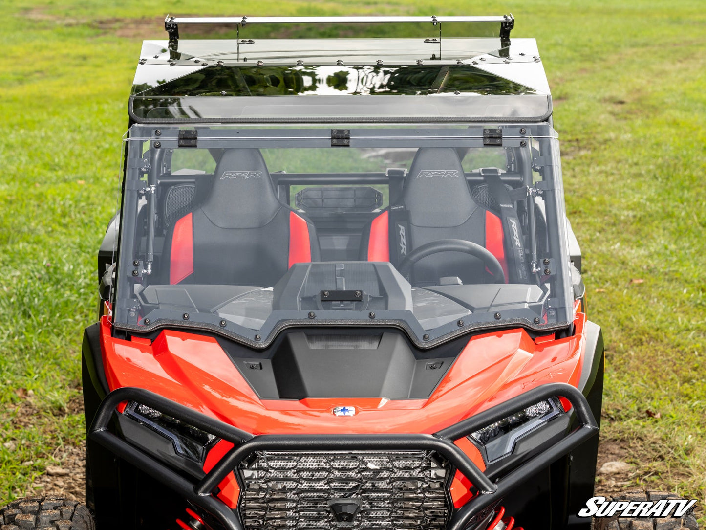 Polaris RZR XP Scratch-Resistant Flip Windshield