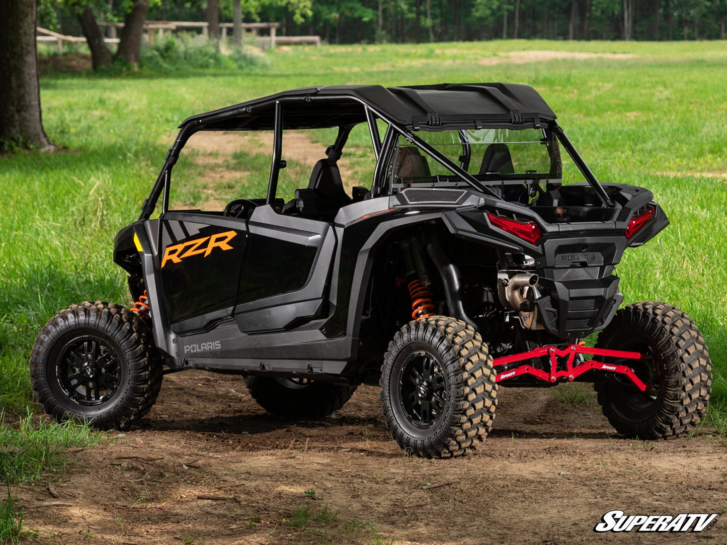 Polaris RZR XP Rear Vented Windshield