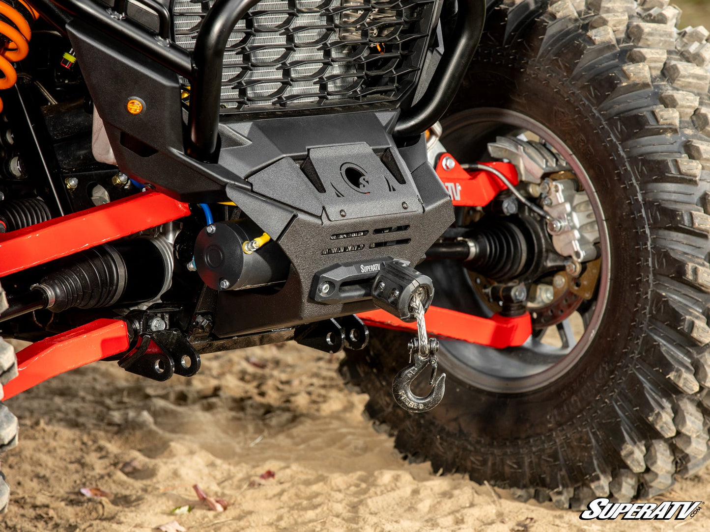 Polaris RZR XP Winch Mount