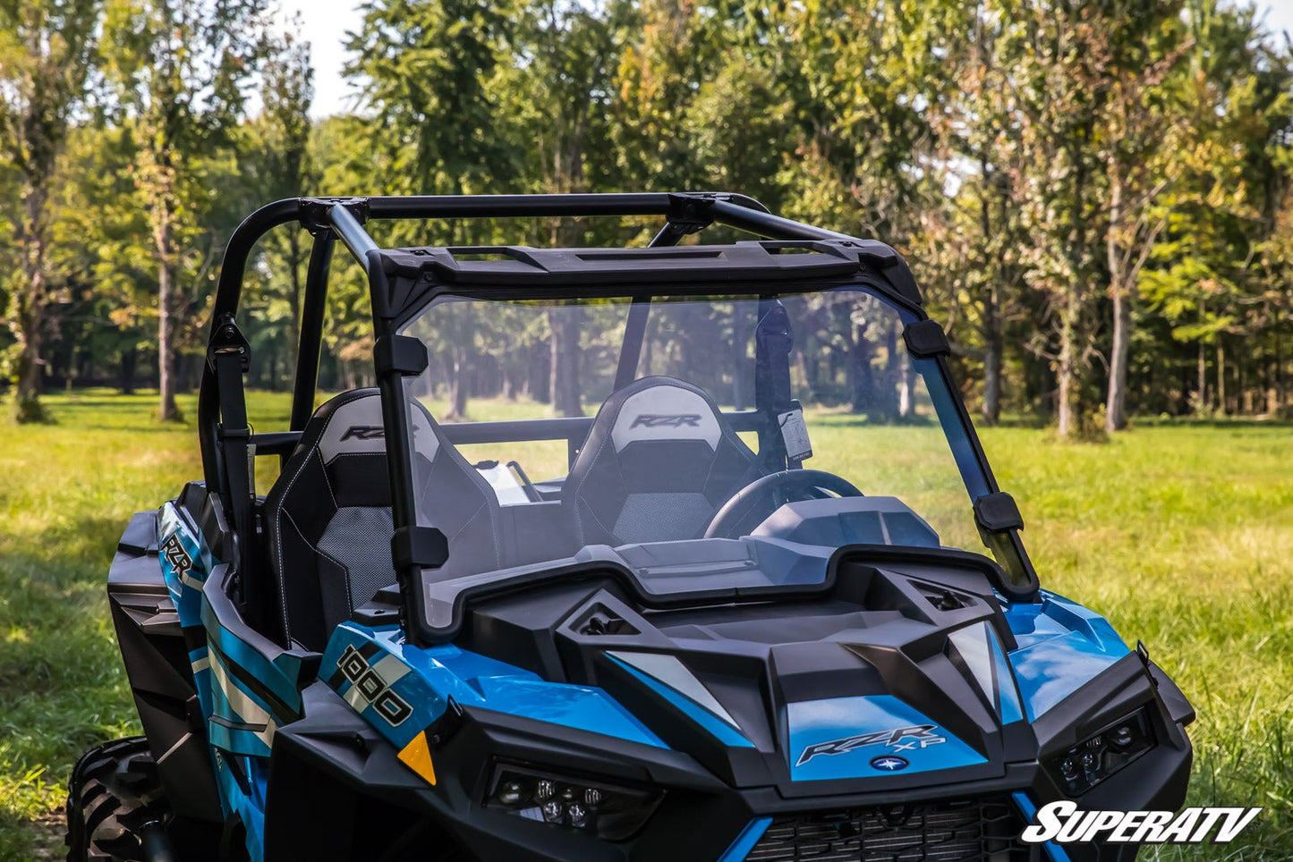 Polaris RZR XP Turbo Scratch-Resistant Full Windshield