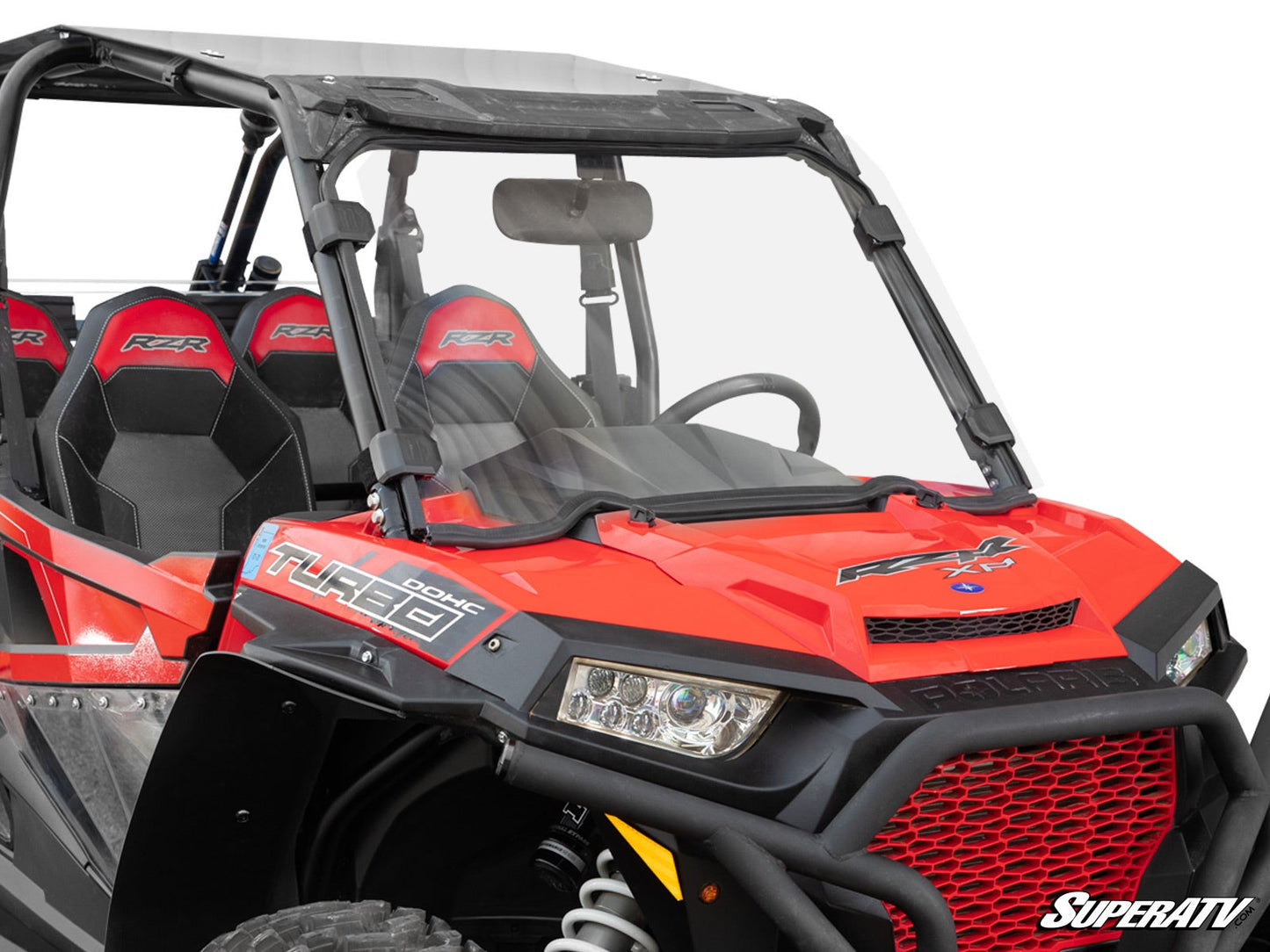 Polaris RZR XP Turbo Scratch-Resistant Full Windshield