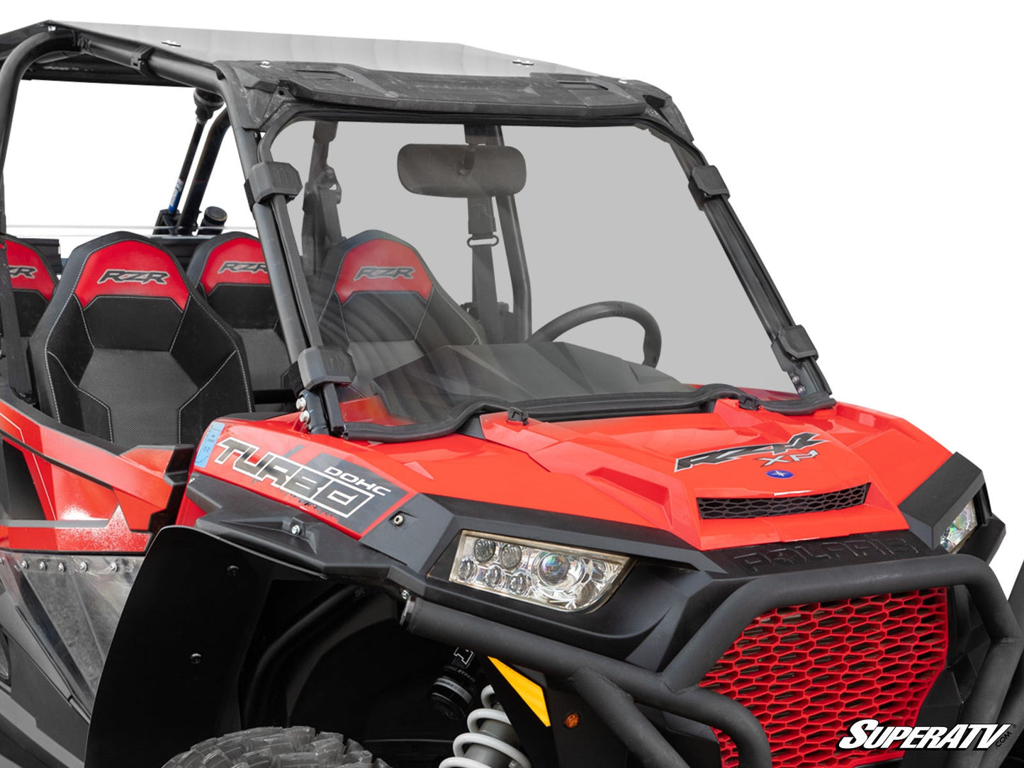 Polaris RZR XP Turbo Scratch-Resistant Full Windshield