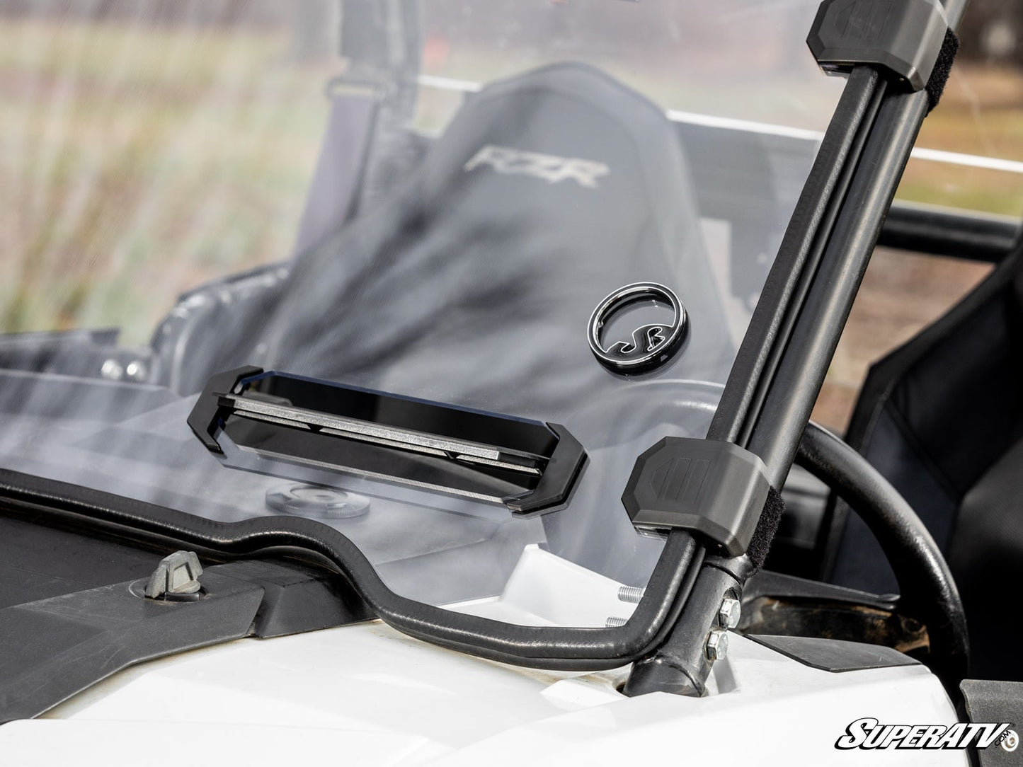 Polaris RZR XP Turbo Scratch Resistant Vented Windshield