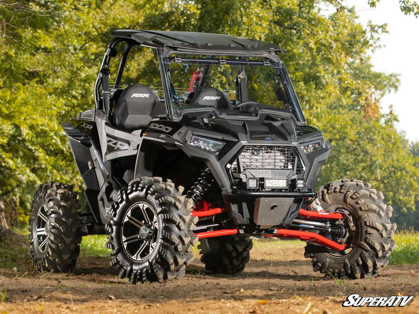 Polaris RZR XP Turbo MaxDrive Power Flip Windshield