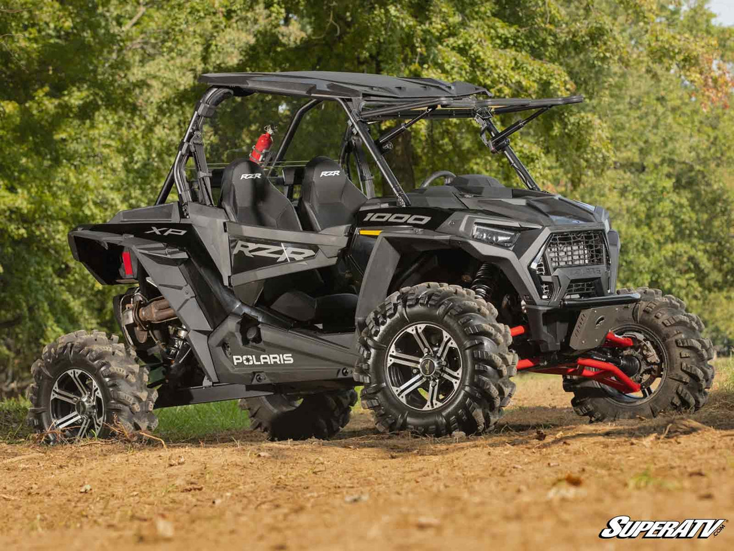 Polaris RZR XP Turbo MaxDrive Power Flip Windshield