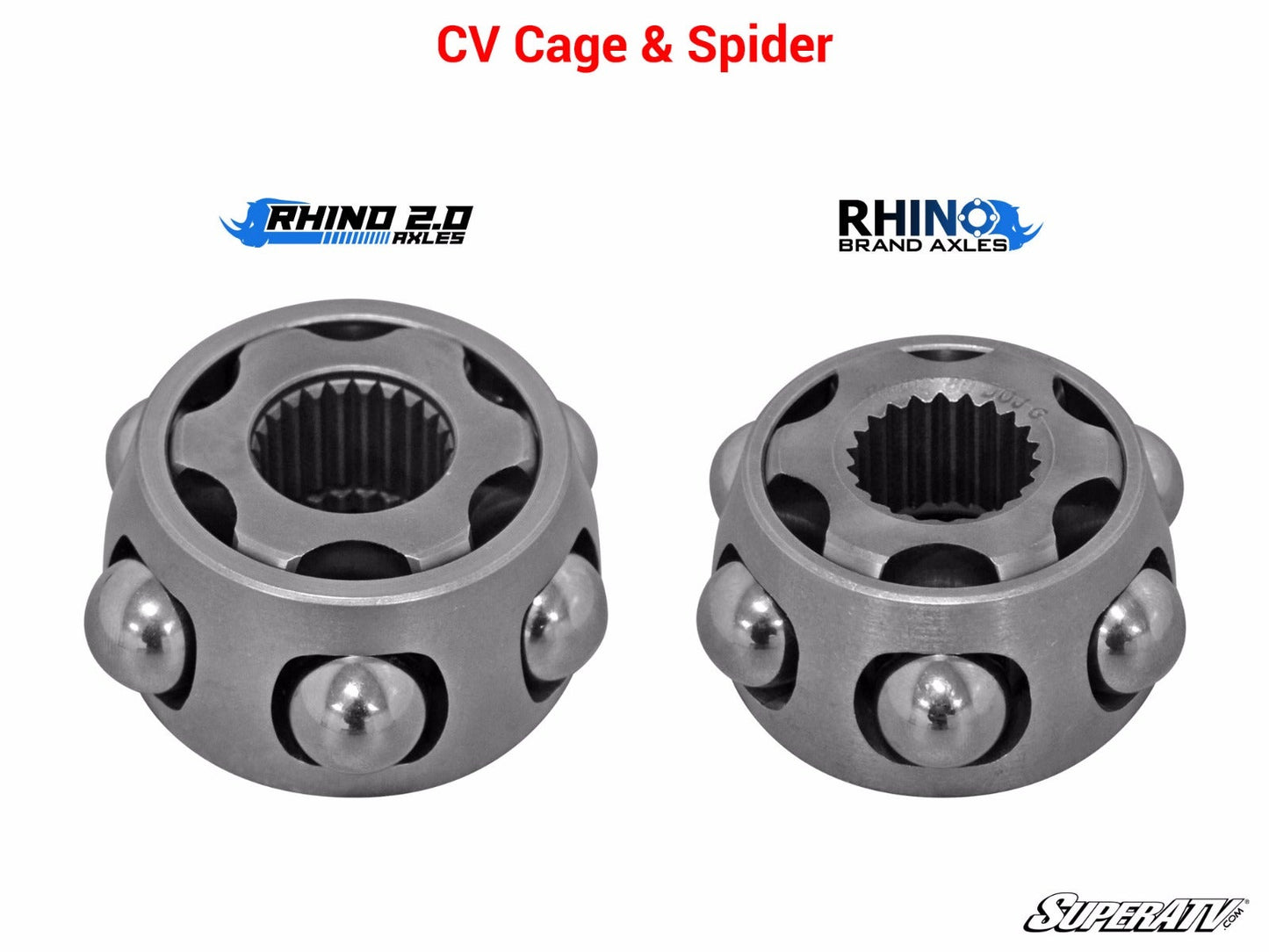 Polaris RZR XP Turbo Heavy-Duty Axle—Rhino 2.0