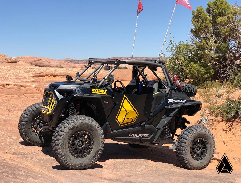 Assault Industries Tank Doors (Fits: Polaris RZR XP Turbo and Turbo S)