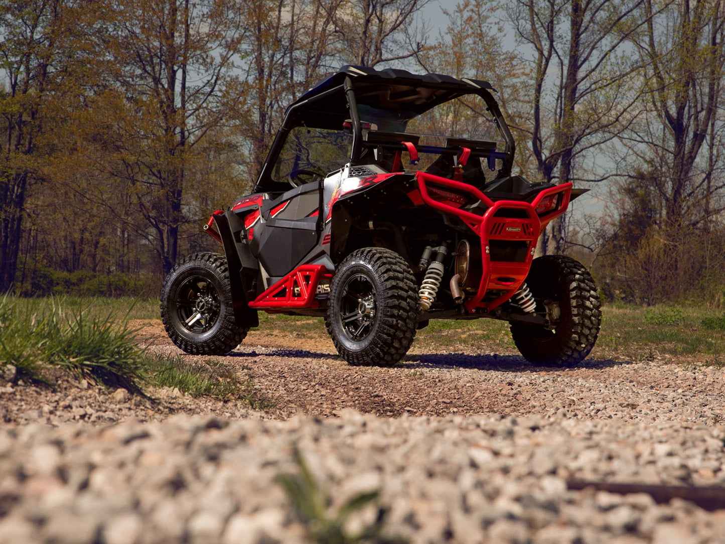 Polaris RZR XP Turbo Heavy-Duty Tube Rock Sliders