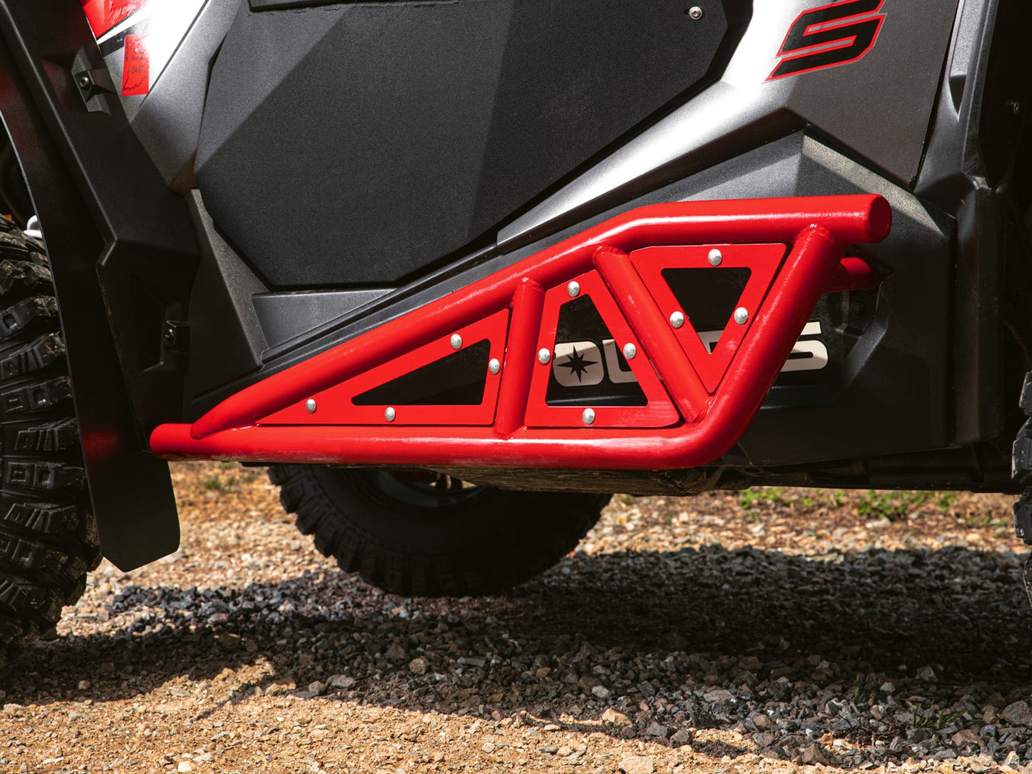 Polaris RZR XP Turbo Heavy-Duty Tube Rock Sliders