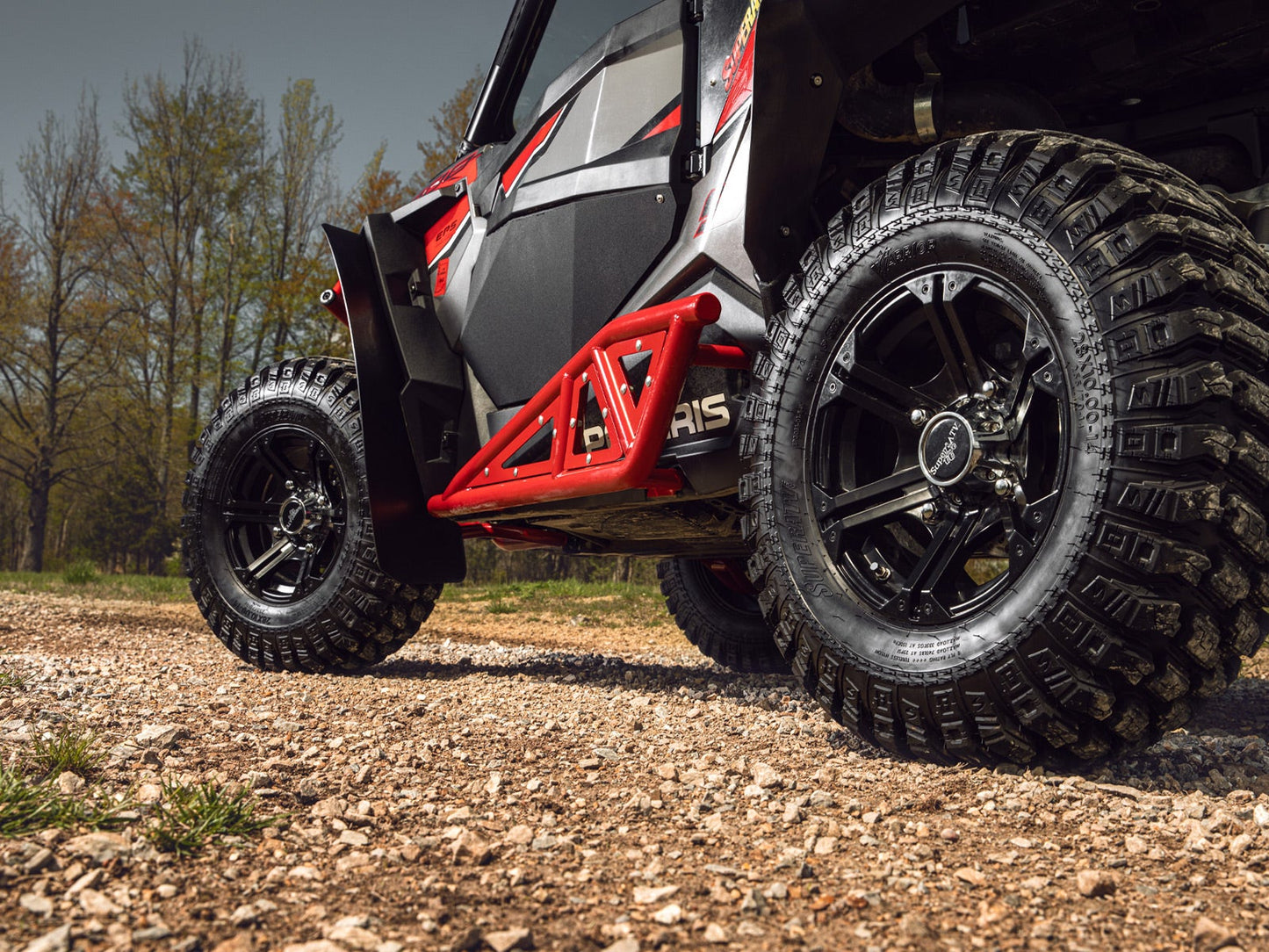 Polaris RZR XP Turbo Heavy-Duty Tube Rock Sliders