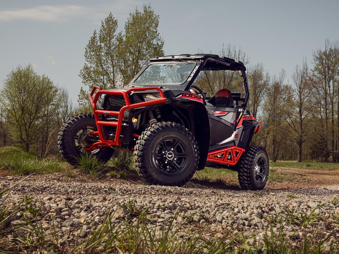 Polaris RZR XP Turbo Heavy-Duty Tube Rock Sliders